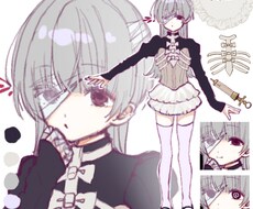 貴方だけのコテキャシート作成致します イメージ1