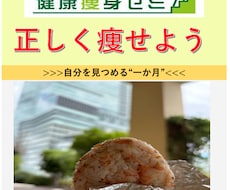 健康なまま痩せるサポートをします イメージ1