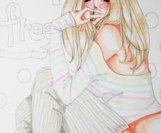 女性向けファッションピープル描きます イメージ1