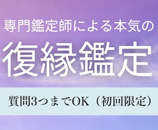 復縁総合鑑定！知りたいこと3つまで深掘り鑑定します イメージ1