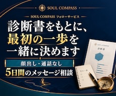 診断書をもとに、最初の一歩を一緒に決めます イメージ1