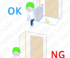 誰にでも伝わりやすい案内・説明用イラスト描きます イメージ1