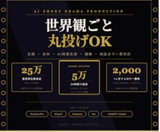 バズる縦型ショートドラマ動画を制作します AIと演出力でユーザーを惹きつけるショートドラマを作ります