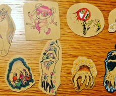 貴方の要望を独自解釈しイラストやシールを作成します イメージ1
