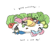 商用利用可！ゆる可愛い人物・日常系イラスト描きます アイコン・挿絵・グッズなど用途に合わせたオリジナルイラスト