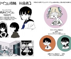 ゆるっとSNSのアイコンを描きます イメージ1