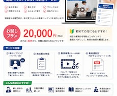 動画制作・書類作成承ります イメージ1