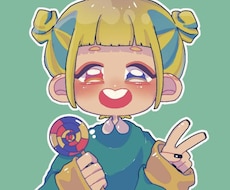 アイコンにぴったりなゆるかわなイラストお描きします イメージ1