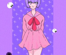 レトロなイラスト描きます イメージ1
