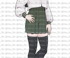 キャラクターの全身立ち絵製作します イメージ1