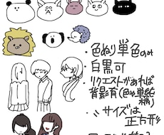 アイコンに使えそうなの描きます イメージ1