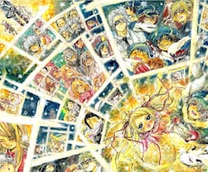 ココナラ最安 イラスト制作いたします 様々な絵柄対応します！オプションで商用、二次利用可◎