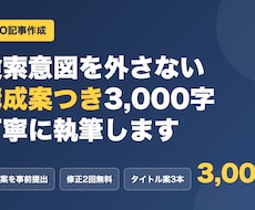 AI×丁寧な編集でSEO記事を執筆します イメージ1
