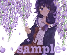 可愛い女の子のイラスト描きます 【壁紙やヘッダー、等身大イラストなど】