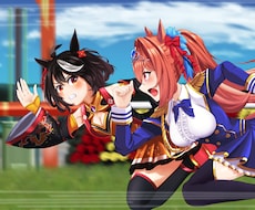 サムネイルイラストを作成します キャラクターイラストのサムネイルを作ります