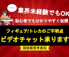 フィギュア・トレカのお悩み、相談・コンサル承ります 現役経営者がリアルタイムでサポート◎ 知識0でも大歓迎！