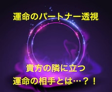 パートナーを透視致します イメージ1