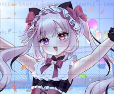 歌ってみたイラストや動画サムネイルを制作します 歌ってみたMV用の一枚絵を描きます
