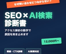 現役経営者がHP・LPのSEO/AI検索診断します イメージ1