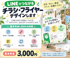 公式LINEの友だち登録案内POPを制作します イメージ1