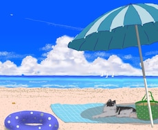 風景、アメコミ、カルフォルニア風のイラスト描きます イメージ1