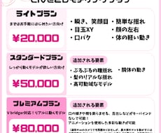 かわいく揺れる！Live2Dモデリングします イメージ1
