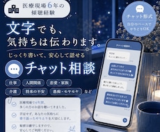 チャット形式2日間｜言語聴覚士がお悩み聞きます イメージ1