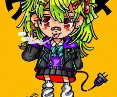 ビビッドなデフォルメ描きます イメージ1