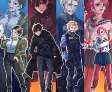 ゲームやTRPGの立ち絵お描きします イメージ1