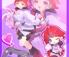 商業利用OK◎立ち絵制作いたします イメージ1