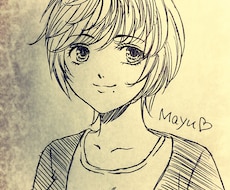 漫画のキャラクター風似顔絵を作成いたします イメージ1
