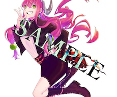 キャラクターデザイン、立ち絵イラスト描きます イメージ1