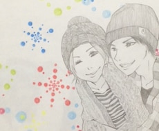 【アナログイラスト】アナログイラスト作成します(*´∀`) イメージ1