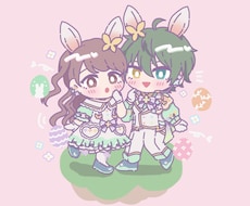 パステルでかわいいデフォルメを提供します イメージ1