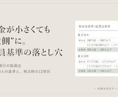 取適法対応の発注書式・点検ツールを納品します イメージ1