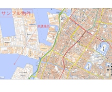 道案内の図面が作成できます イメージ1