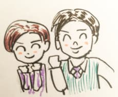 チラシ、書類、広告用のさし絵、イラストを描きます。