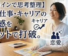 言語化タロット| 悩みを削ぎ落として行動へ導きます イメージ1