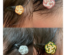小さいお子様にぴったりのヘアピン作ります 小さなお子さんがいる方へのプレゼントなどにどうですか