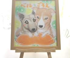 大切なワンちゃん猫ちゃんの似顔絵を描きます ★似ていて可愛らしい似顔絵を記念日に★