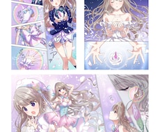 商用、PR、YouTube漫画描きます 可愛い女の子が登場する漫画が欲しい方へ