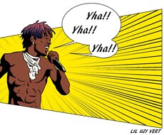 写真をhiphop・ストリート系の絵にします イメージ1