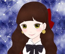 SNSのアイコン描きます 綺麗・かわいい系のアイコンを安く手に入れたい方へ