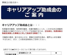 キャリアアップ助成金の解説・アドバイスします 最大1440万の大型助成金！活用されている会社も多いです！