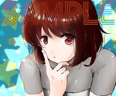 ＳＮＳ・名刺など…アイコンお描きします 明るくわかりやすいタッチで印象が変わります！