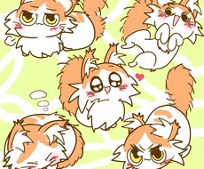 貴方の動物をキャラクター化します ペットや好きな動物をデフォルメに！最短2時間！5体セット