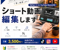 SNSショート動画を丁寧に編集します イメージ1