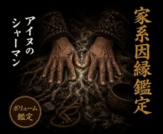 家系因縁霊視◆家系に続く因縁や縁を読み解きます イメージ1
