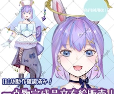 魂募集中！完成品IRIAM用の立ち絵販売します 商用利用可/Ver3,4,4.1動作確認済み/一点限り