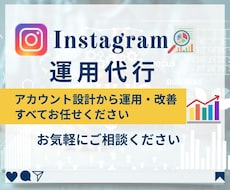 30日間Instagram運用代行いたします イメージ1